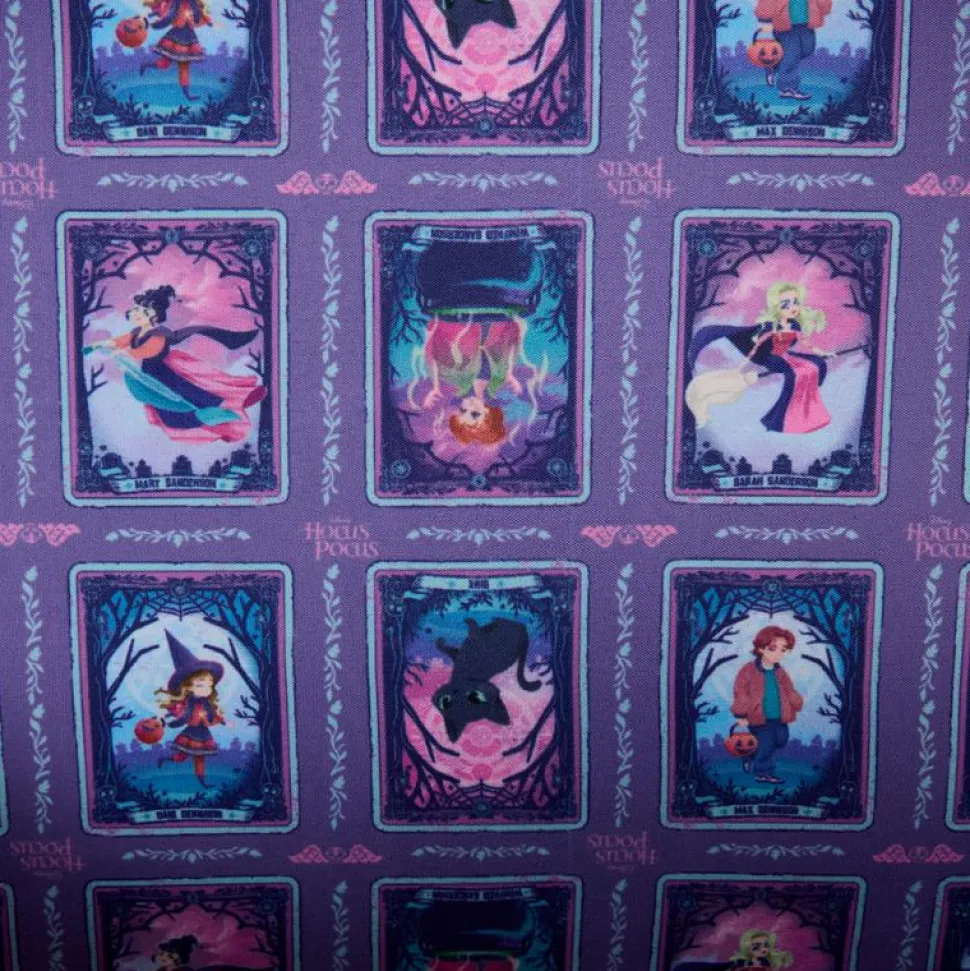 Hocus Pocus - Tarot Card Iridescent 10" Faux Leather Crossbody Bag