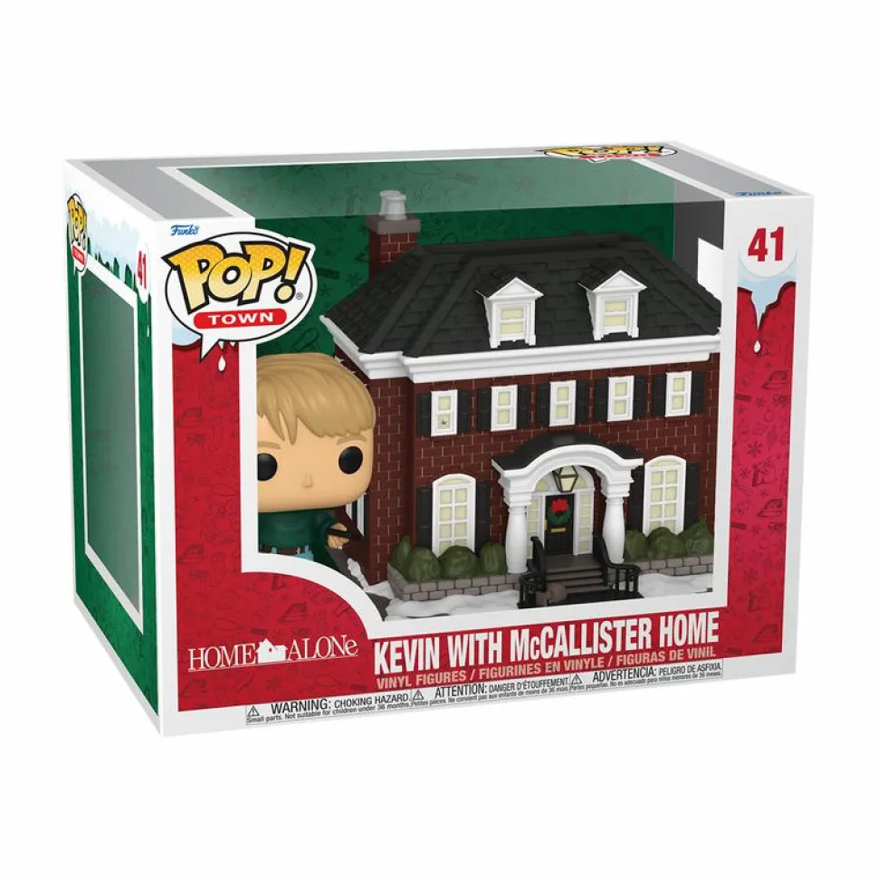 Home Alone - Kevin with McCallister Home Pop! Town Vinyl Figure