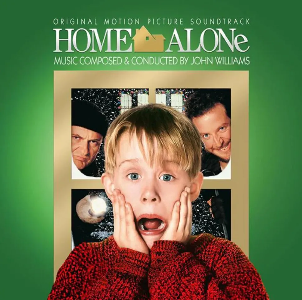 Home Alone - Original Motion Picture Soundtrack by John Williams 2xLP Vinyl Record (Red & Gold Coloured Vinyl)