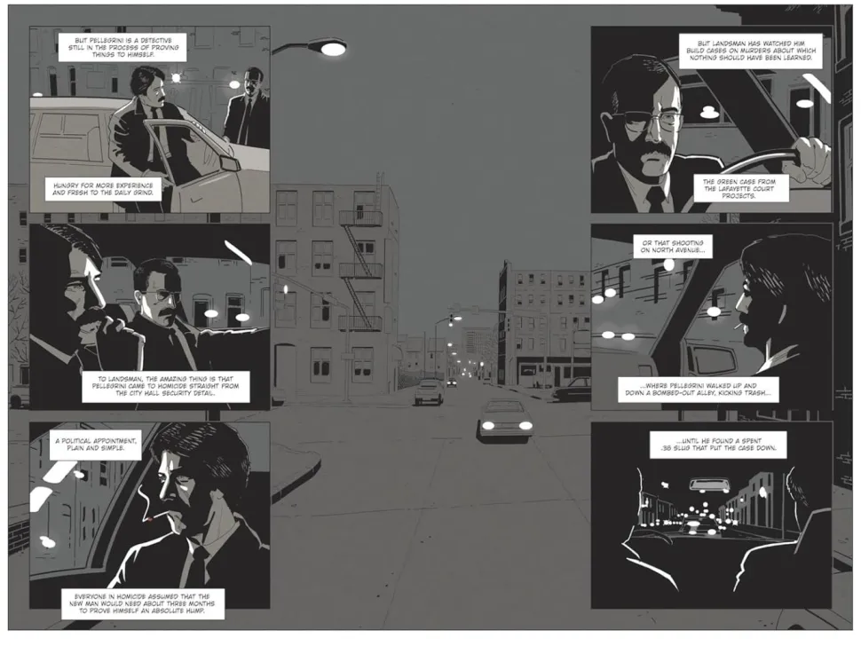 Homicide: The Graphic Novel Part One by Philippe Squarzoni Hardcover Book