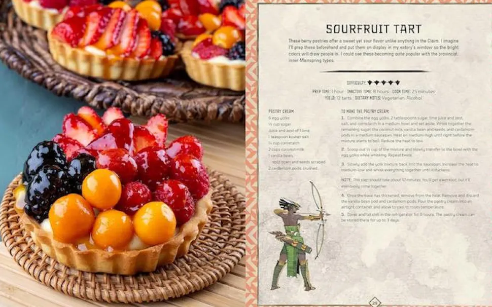 Horizon Zero Dawn - The Official Horizon Cookbook: Tastes of the Seven Tribes Hardcover Book