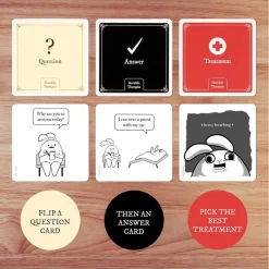 Horrible Therapist (Base Edition) - A Party Game by Exploding Kittens Card Game