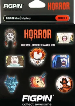 Horror - Series 1 FiGPiN Mystery Blind Box Mini Enamel Pin (Display of 10)