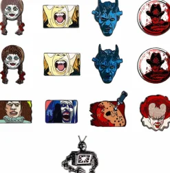 Horror - Series 1 FiGPiN Mystery Blind Box Mini Enamel Pin (Display of 10)