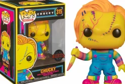 Horror Classics - Chucky, Elvira, Pennywise & Michael Myers Blacklight Pop! Vinyl Bundle (Set of 4)