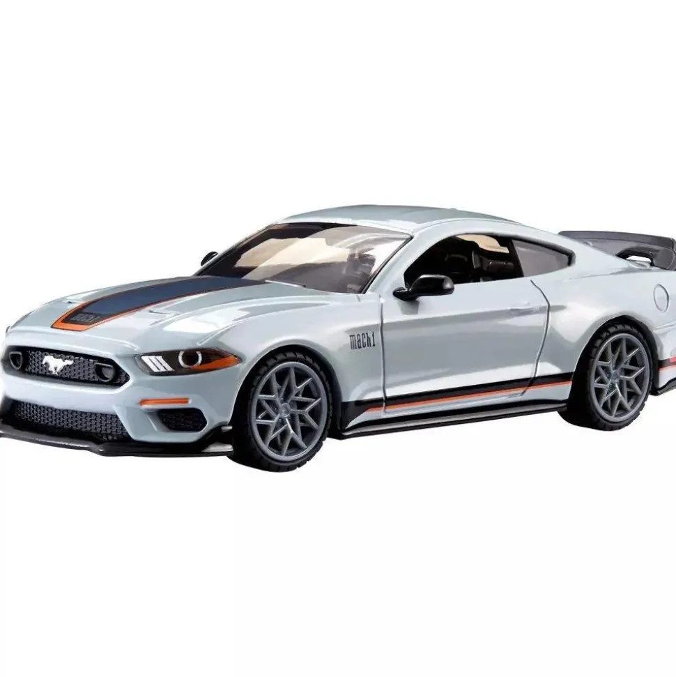 Hot Wheels - 2021 Ford Mustang Mach 1 Hot Wheels Premium Real Riders 1/43rd Scale Die-Cast Vehicle Replica