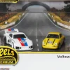 Hot Wheels - German Racers Hot Wheels Premium Collector Set Real Riders 1/64th Scale Die-Cast Vehicle Replica 4-Pack