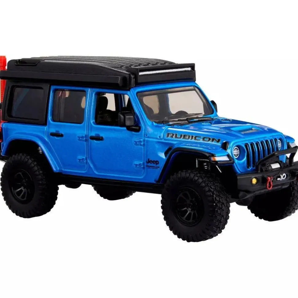 Hot Wheels - Jeep Wrangler 392 Rubicon Hot Wheels Premium Real Riders 1/43rd Scale Die-Cast Vehicle Replica
