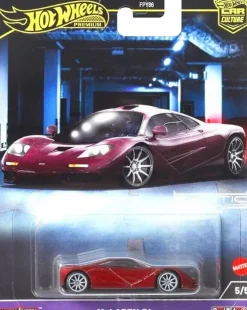 Hot Wheels - McLaren F1 Hot Wheels Premium Car Culture: Exotic Envy Real Riders 1/64th Scale Die-Cast Vehicle Replica