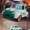 Hot Wheels - 1960's Fiat 500 D Modificado Hot Wheels Premium Boulevard Real Riders 1/64th Scale Die-Cast Vehicle Replica