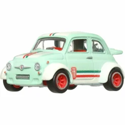 Hot Wheels - 1960's Fiat 500 D Modificado Hot Wheels Premium Boulevard Real Riders 1/64th Scale Die-Cast Vehicle Replica