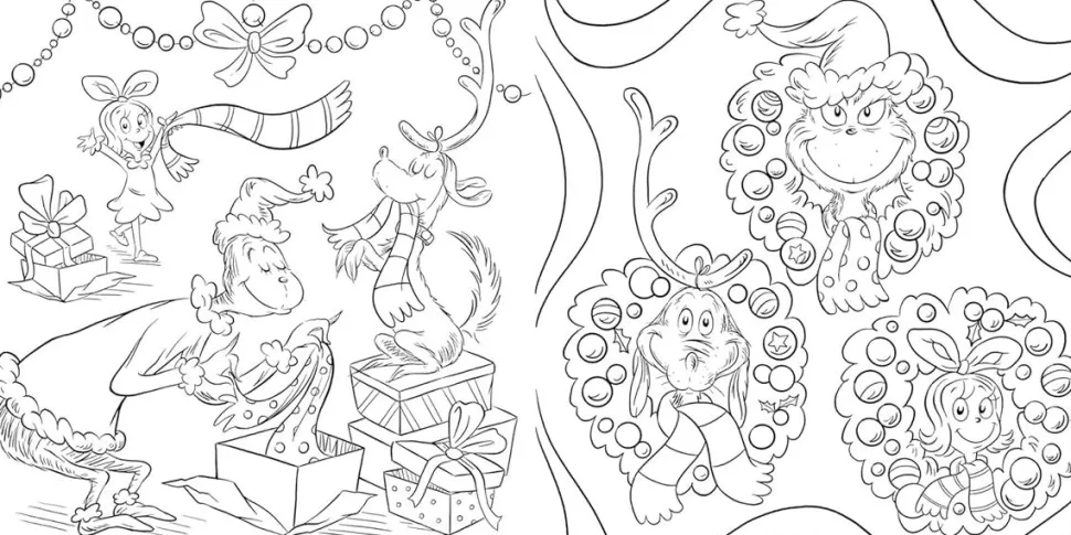 How the Grinch Stole Christmas! - Official Colouring Book Paperback Book