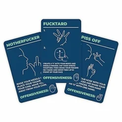 How to Swear in Sign Language Card Set