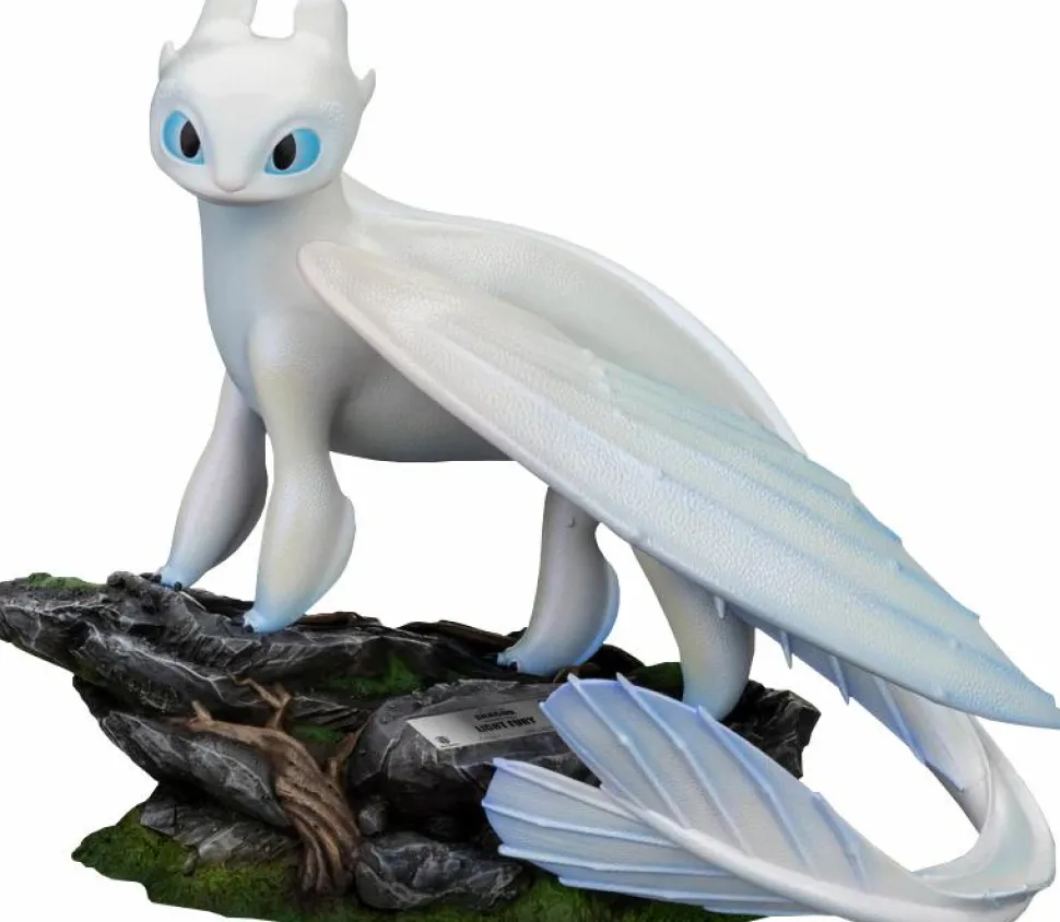 How to Train Your Dragon 3: The Hidden World - Light Fury Master Craft 11" Statue