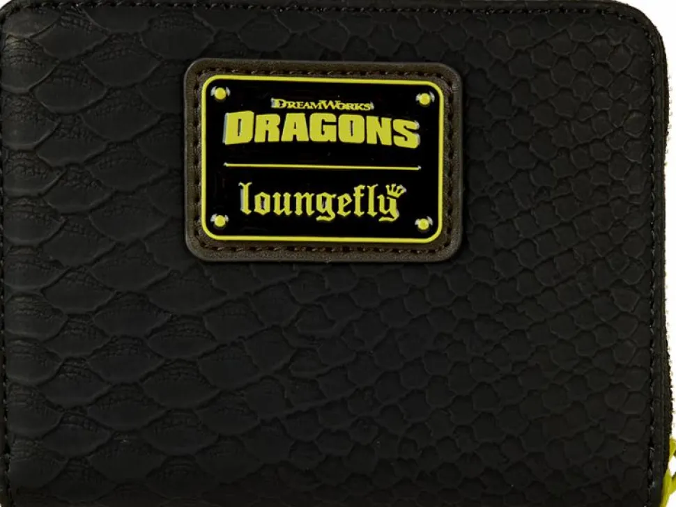 How To Train Your Dragon - Night Fury 4" Faux Leather Trifold Wallet