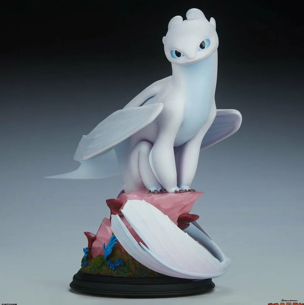 How to Train Your Dragon 3: The Hidden World - Light Fury 10” Statue