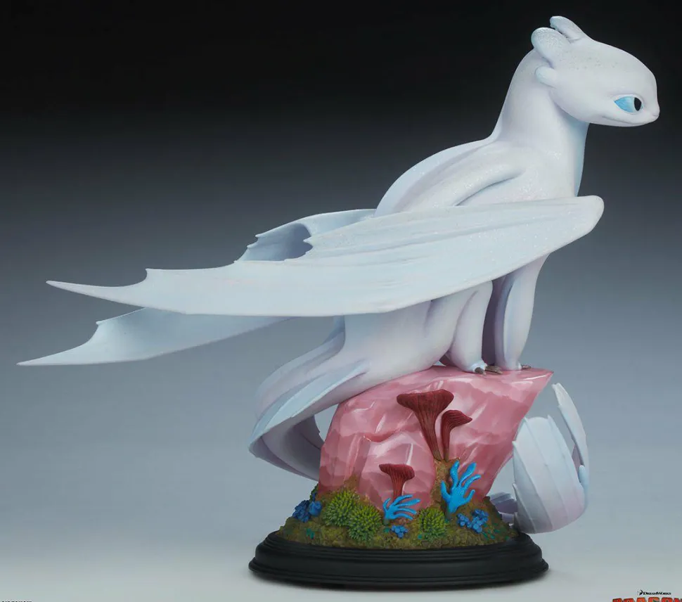 How to Train Your Dragon 3: The Hidden World - Light Fury 10” Statue