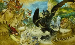 How to Train Your Dragon: The Hidden World - How to Draw Your Dragon Fine Art Print by Heather Edwards