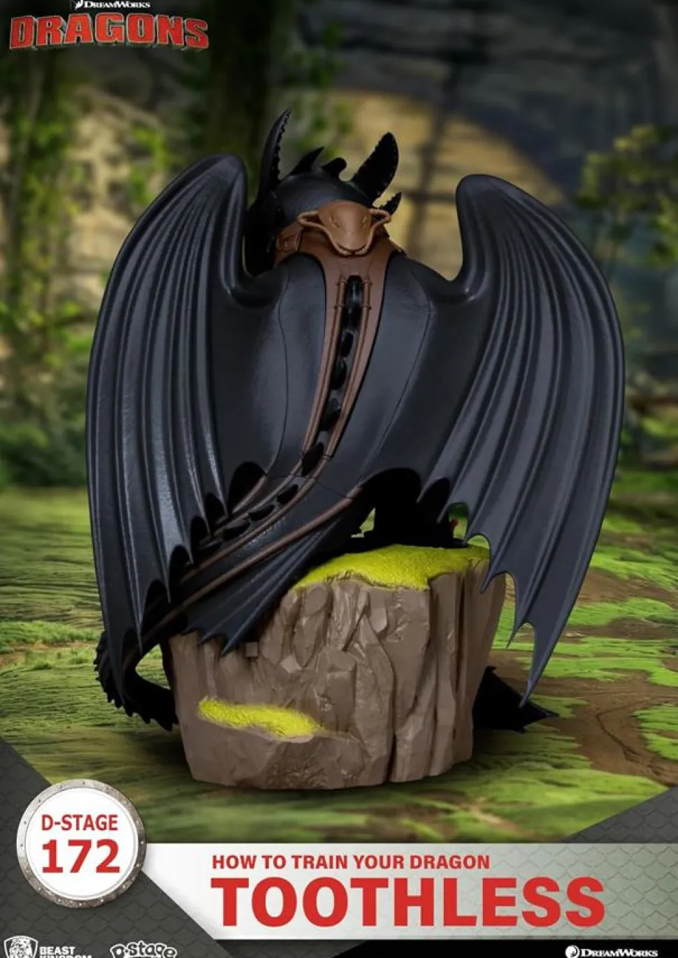 How to Train Your Dragon - Toothless D-Stage 6" PVC Statue