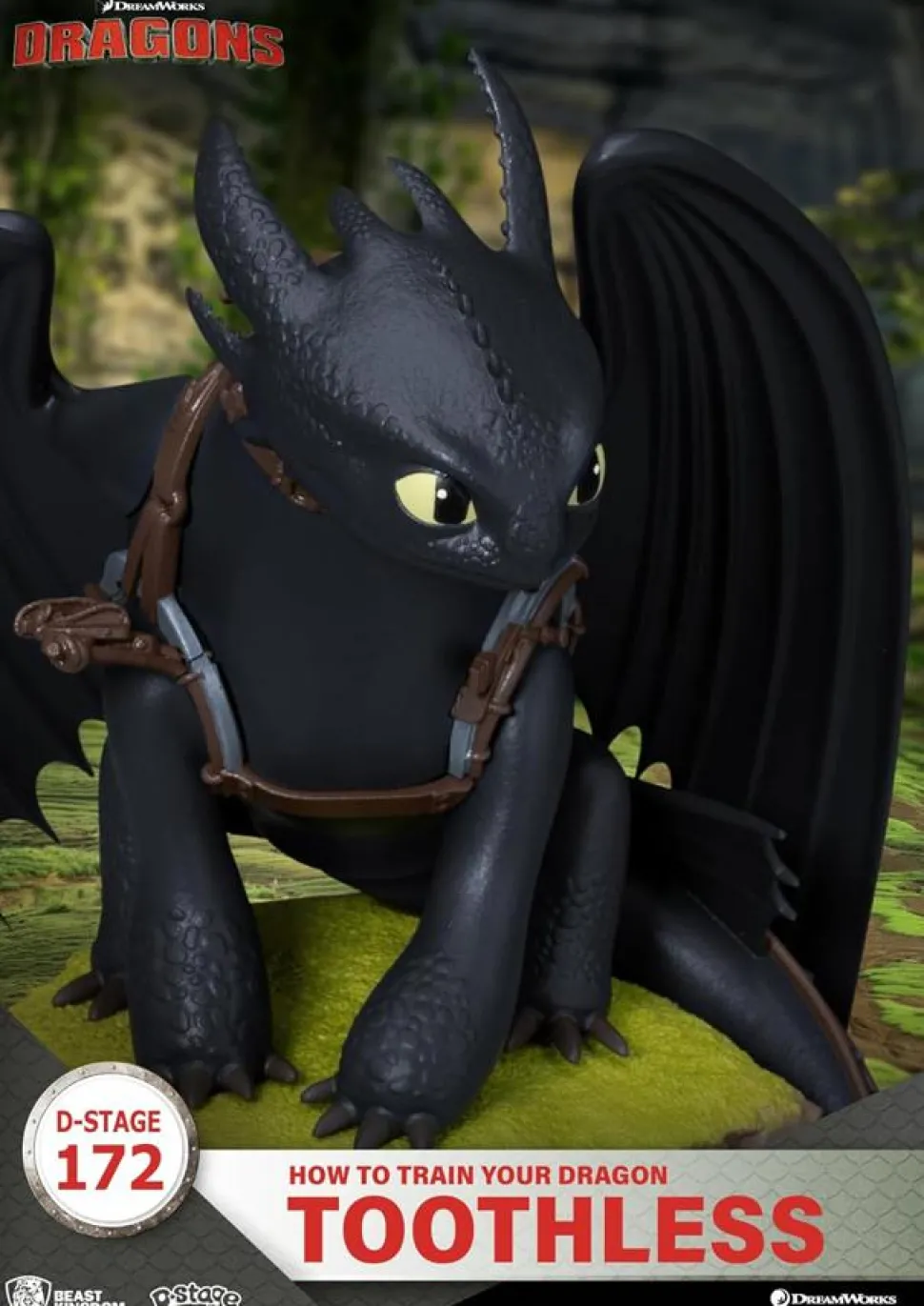 How to Train Your Dragon - Toothless D-Stage 6" PVC Statue