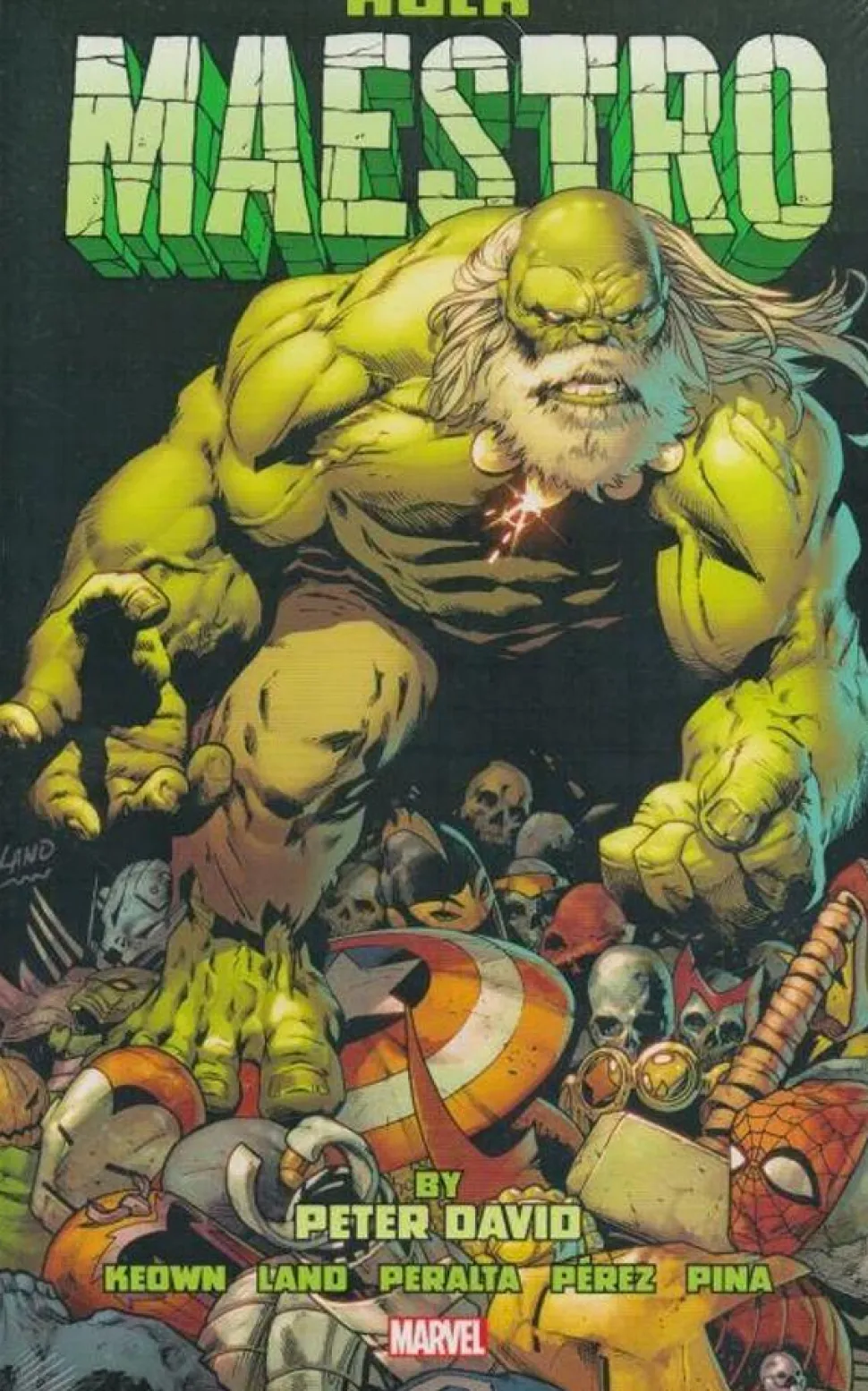 Hulk - Maestro by Peter David Omnibus Hardcover Book (DM Variant Cover)
