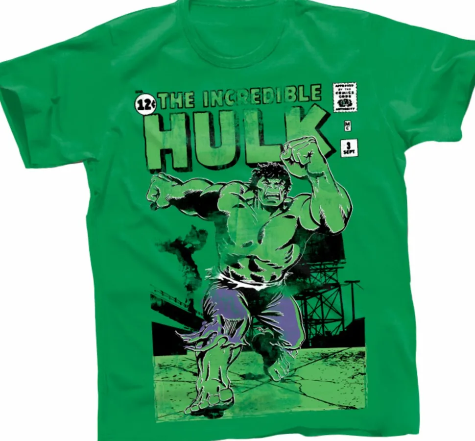 Hulk - The Incredible Hulk Green Male T-Shirt