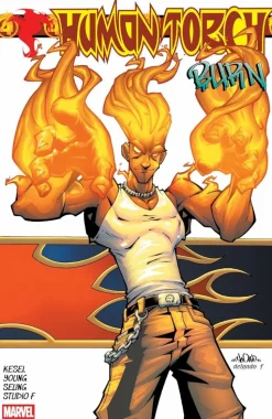 Human Torch - Burn Trade Paperback Book