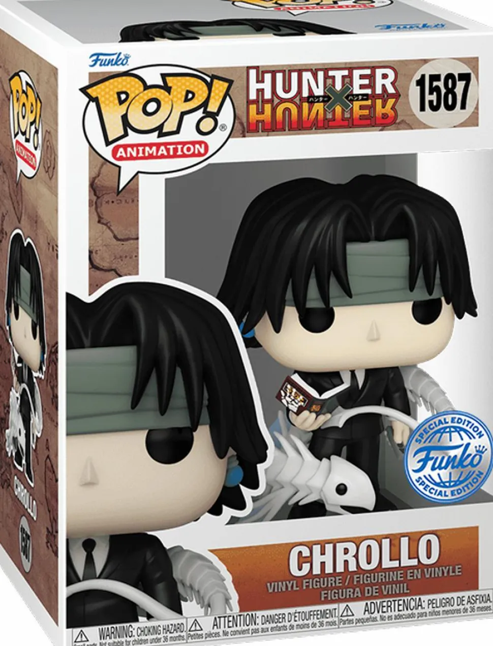 Hunter x Hunter - Chrollo Pop! Vinyl Figure (Popcultcha Exclusive)