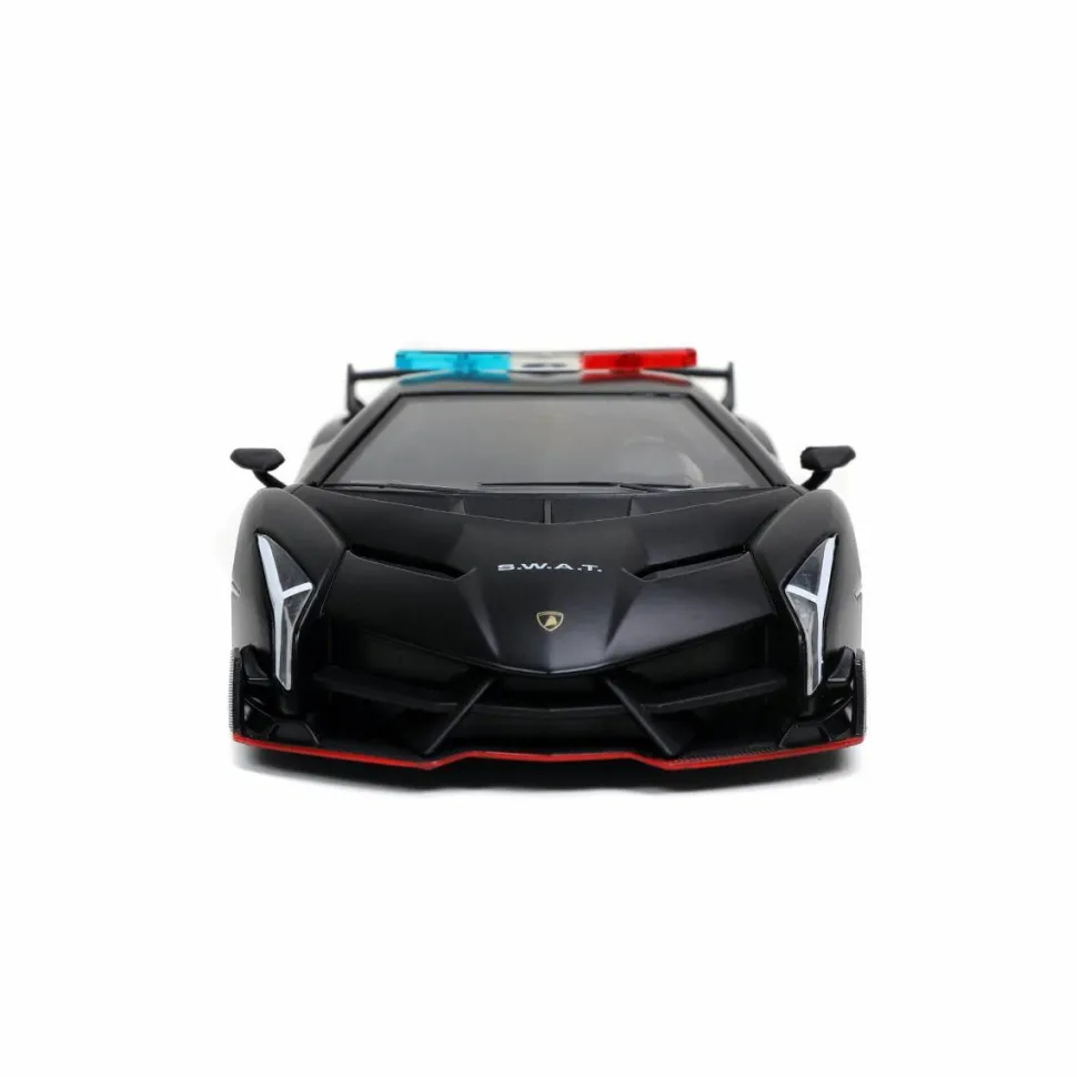 Hyper-Spec - S.W.A.T Lamborghini Veneno 1/24th Scale Die-Cast Vehicle Replica