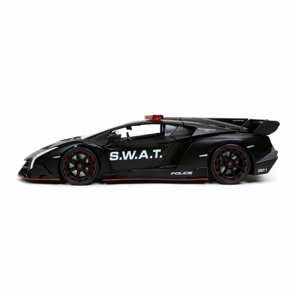 Hyper-Spec - S.W.A.T Lamborghini Veneno 1/24th Scale Die-Cast Vehicle Replica