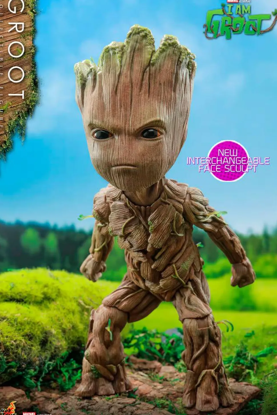 I Am Groot (2022) - Groot 1:1 Scale Life-Size Hot Toys Action Figure
