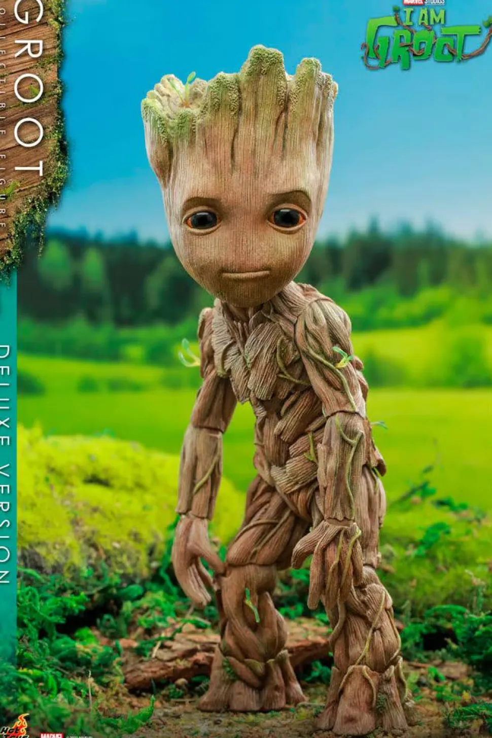 I Am Groot (2022) - Groot Deluxe 1:1 Scale Life-Size Hot Toys Action Figure