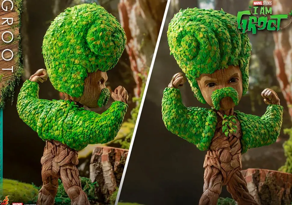 I Am Groot (2022) - Groot Deluxe 1:1 Scale Life-Size Hot Toys Action Figure