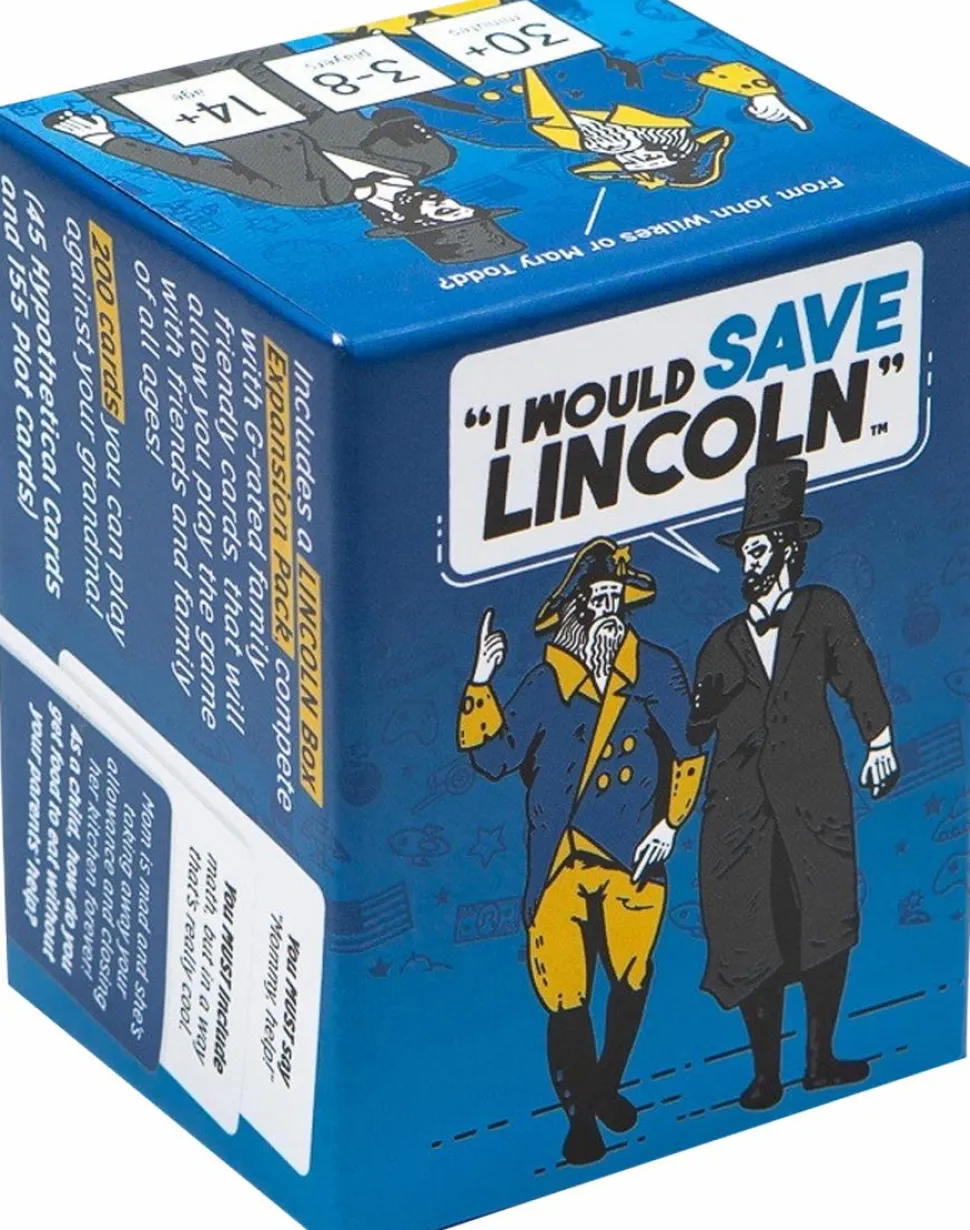 I Would Kill Hitler - I Would Save Lincoln Card Game Expansion