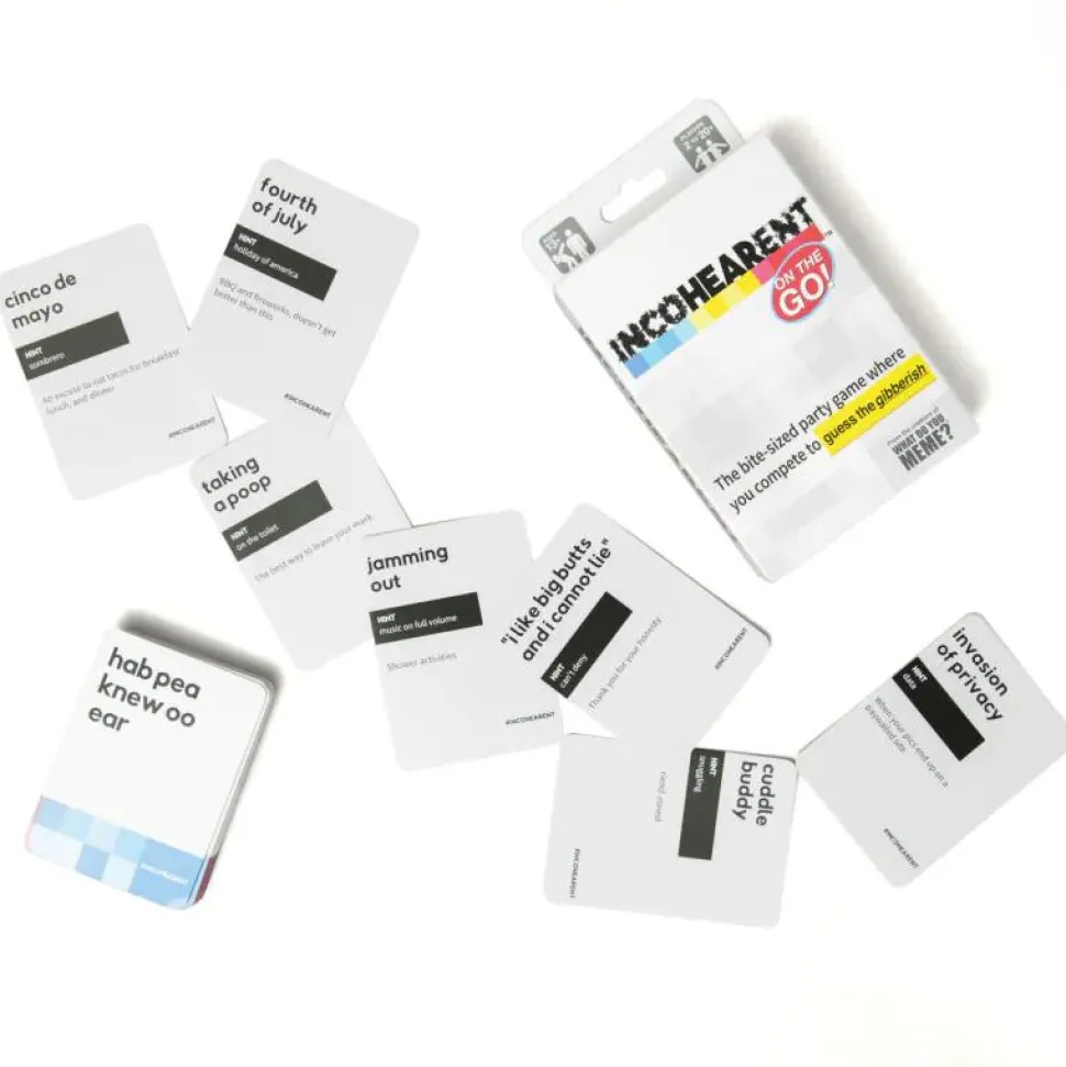 Incohearent - On the Go Travel Edition Card Game