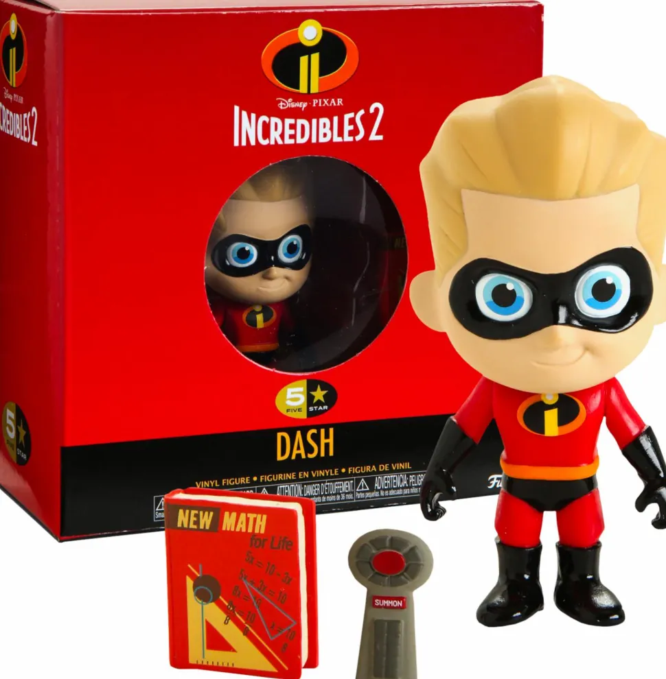 Incredibles 2 - Dash 5 Star 4” Vinyl Figure
