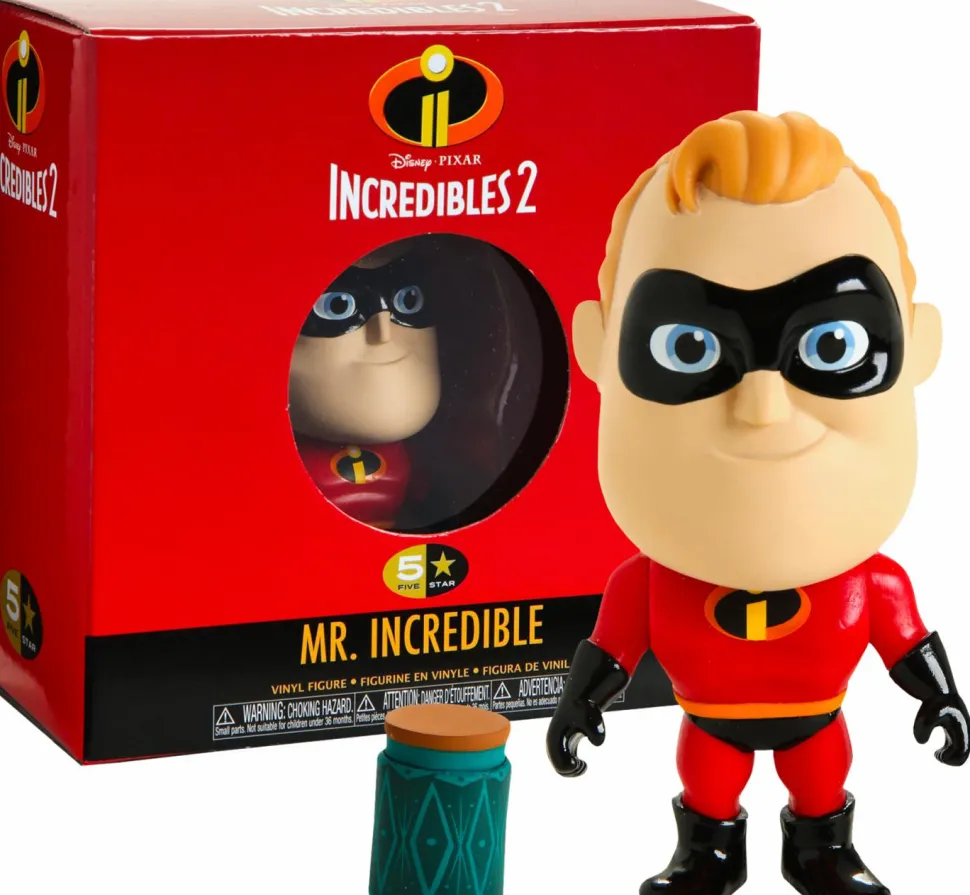 Incredibles 2 - Mr. Incredible 5 Star 4” Vinyl Figure