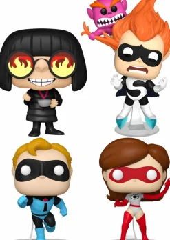 Incredibles: 20th Anniversary - Super Suits Pop! Vinyl Bundle (Set of 4)