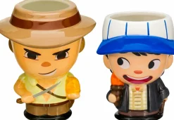 Indiana Jones and the Temple of Doom - Indiana Jones and Short Round Cupful of Cute Ceramic Mug 2-Pack