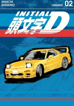 Initial D - Omnibus Volume 02 Manga Paperback Book (Vol. 3-4)