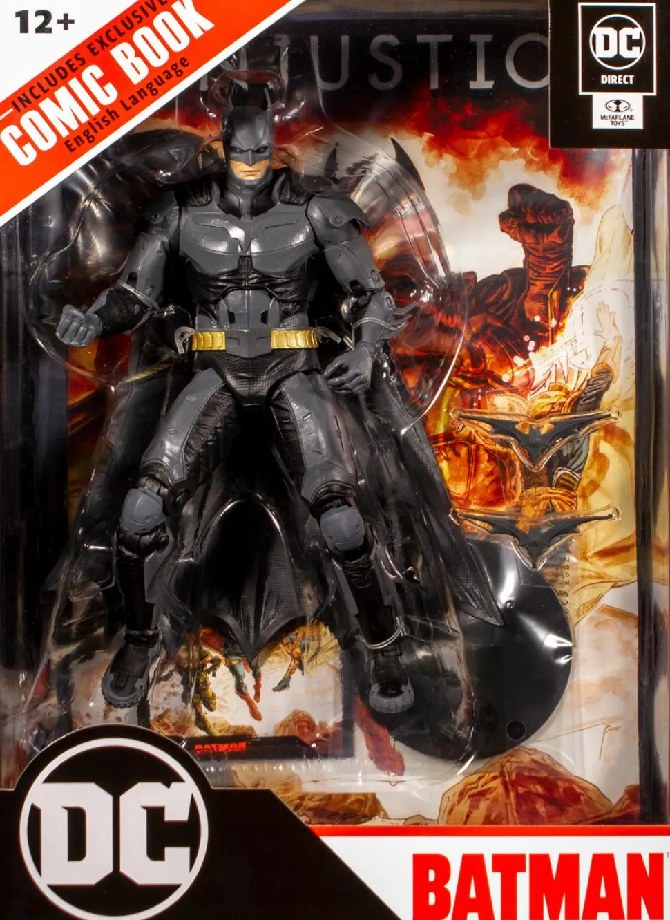 Injustice 2 - Batman Page Punchers 7” Scale Action Figure with Comic Book
