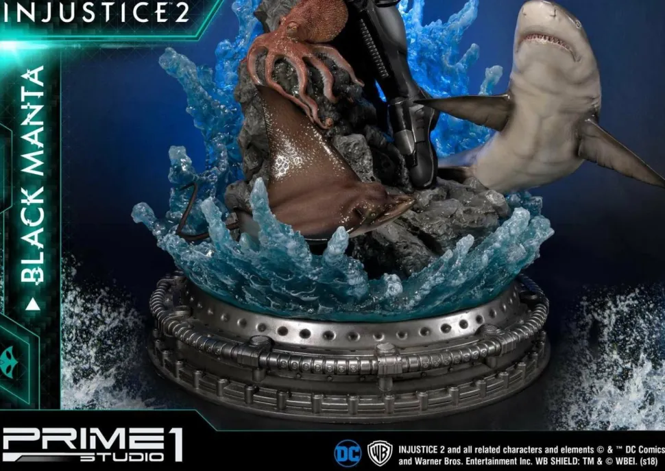 Injustice 2 - Black Manta 1/4 Scale Statue