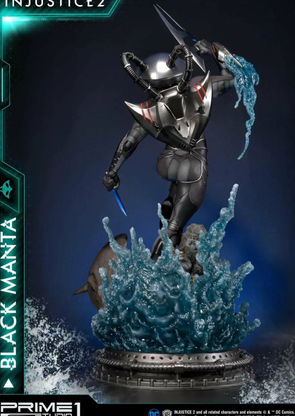 Injustice 2 - Black Manta 1/4 Scale Statue