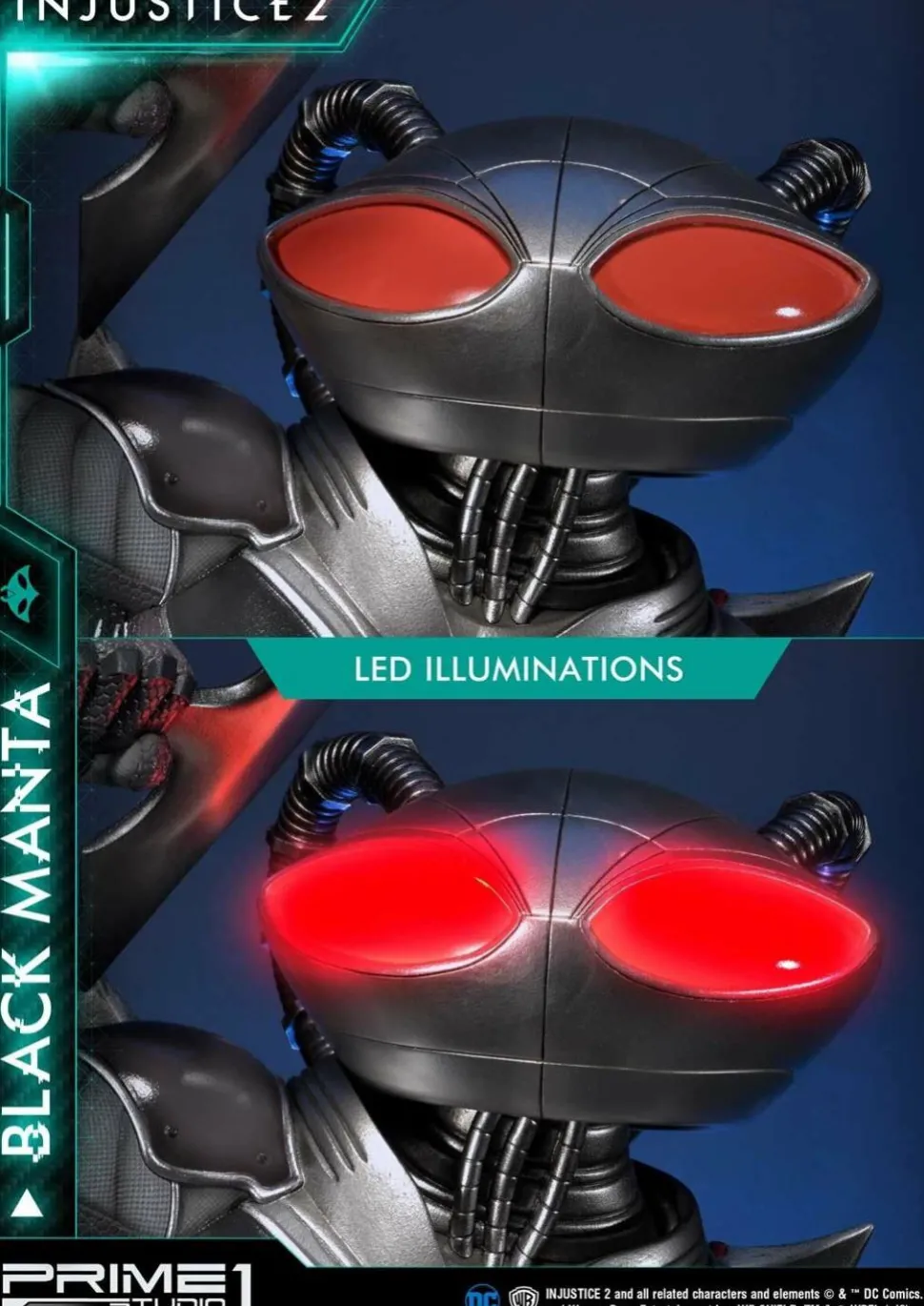 Injustice 2 - Black Manta 1/4 Scale Statue