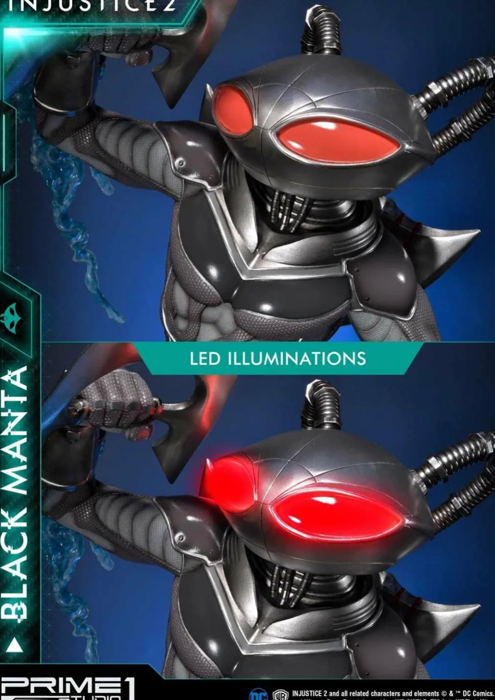 Injustice 2 - Black Manta 1/4 Scale Statue