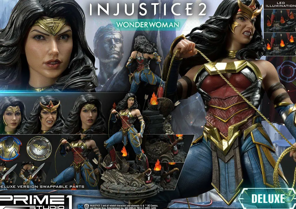 Injustice 2 - Wonder Woman Deluxe 1/4 Scale Statue (Int Sales Only)
