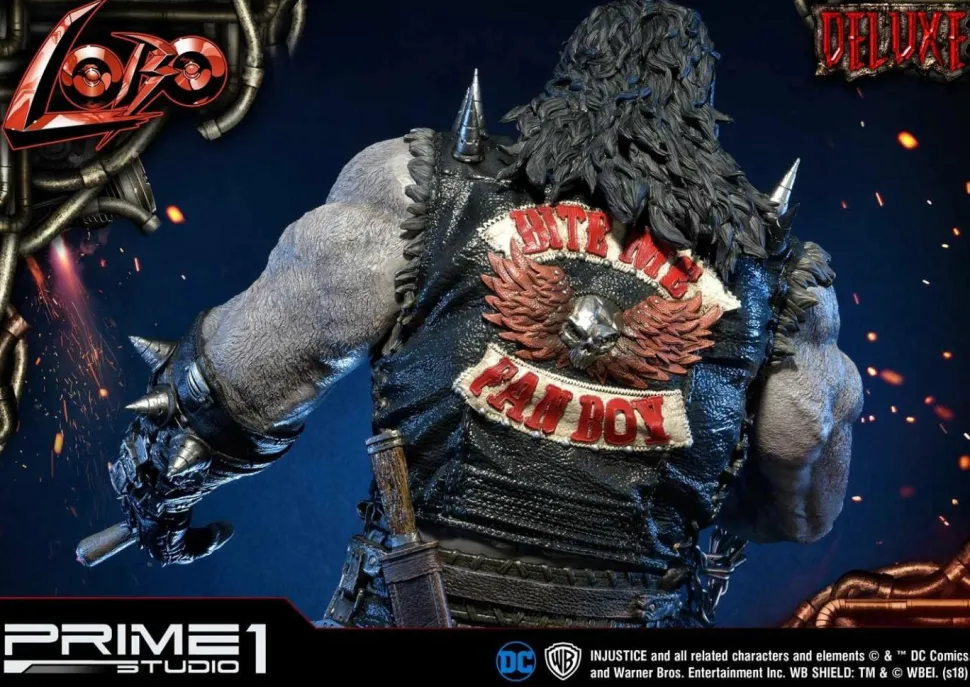 Injustice: Gods Among Us - Lobo Deluxe 1/3 Scale Statue