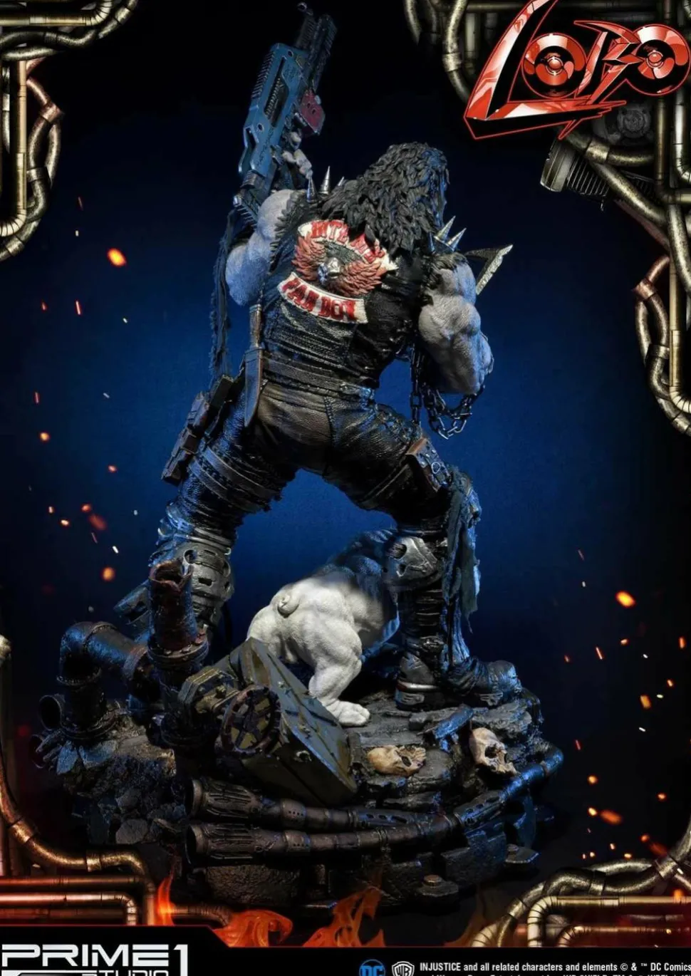 Injustice: Gods Among Us - Lobo 1/3 Scale Statue