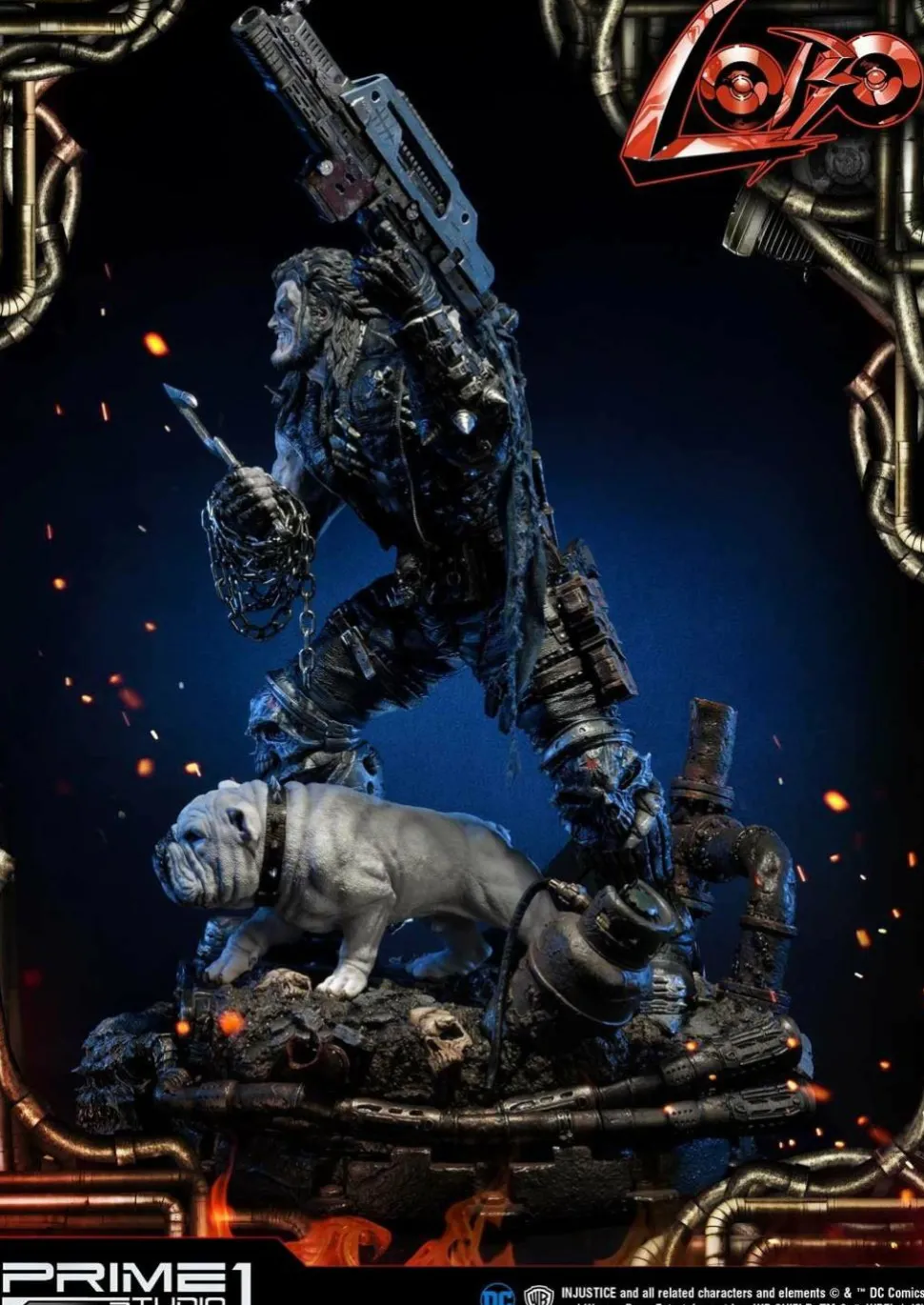 Injustice: Gods Among Us - Lobo 1/3 Scale Statue
