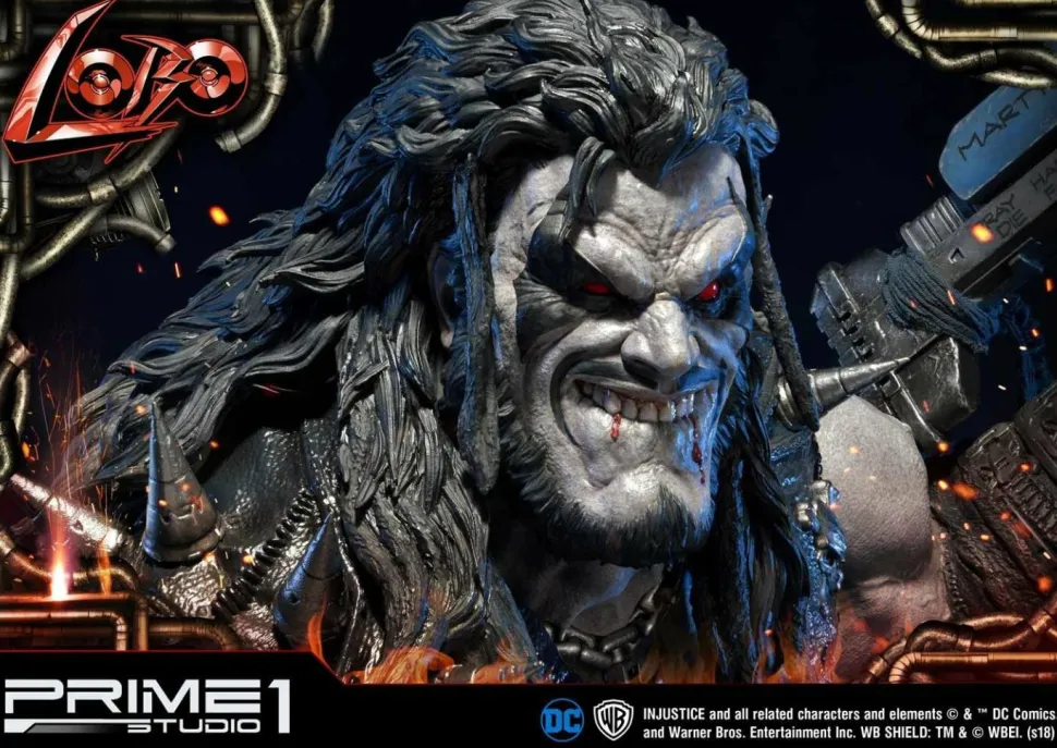 Injustice: Gods Among Us - Lobo 1/3 Scale Statue